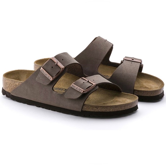 Birkenstock Arizona Burkibuc Sandals Slide Size 43 in Mocha main image 4